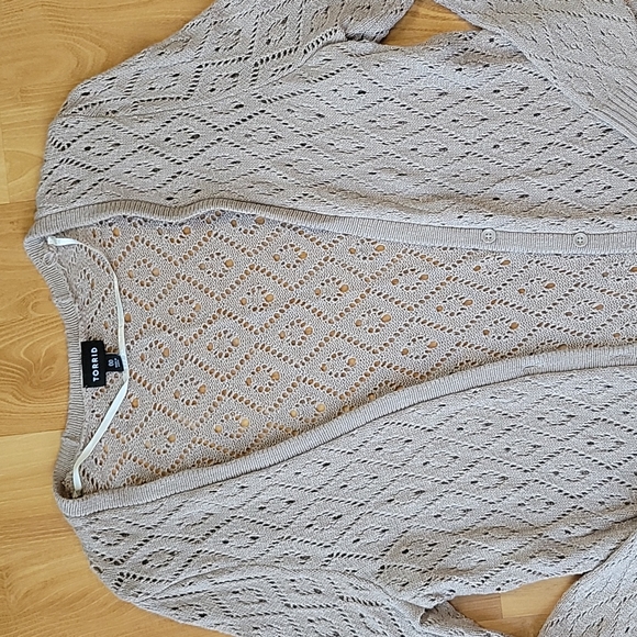 TORRID Button Down Cardigan Sweater - Picture 2 of 7